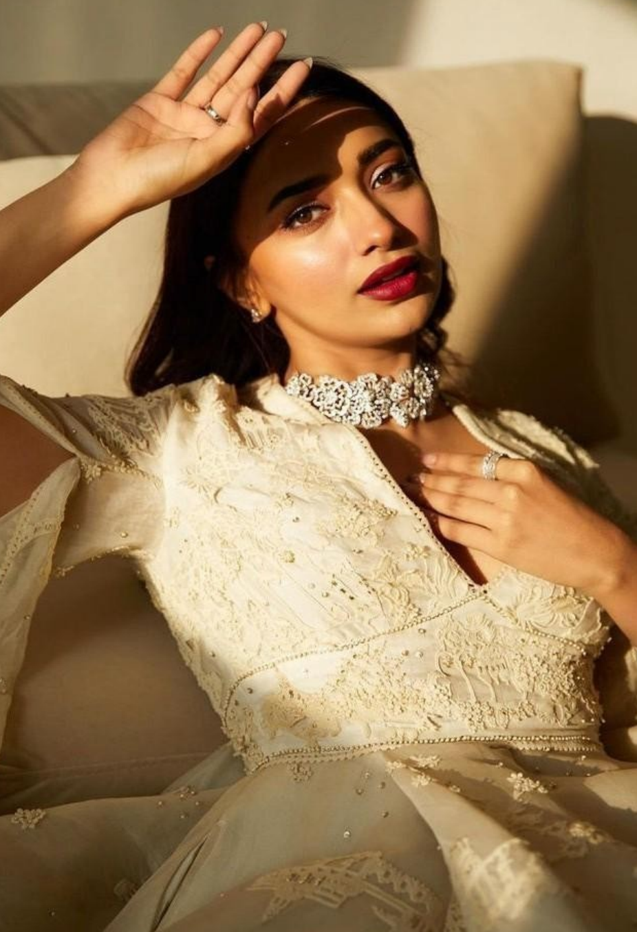 Celebrity wearing Shri PR Jewels