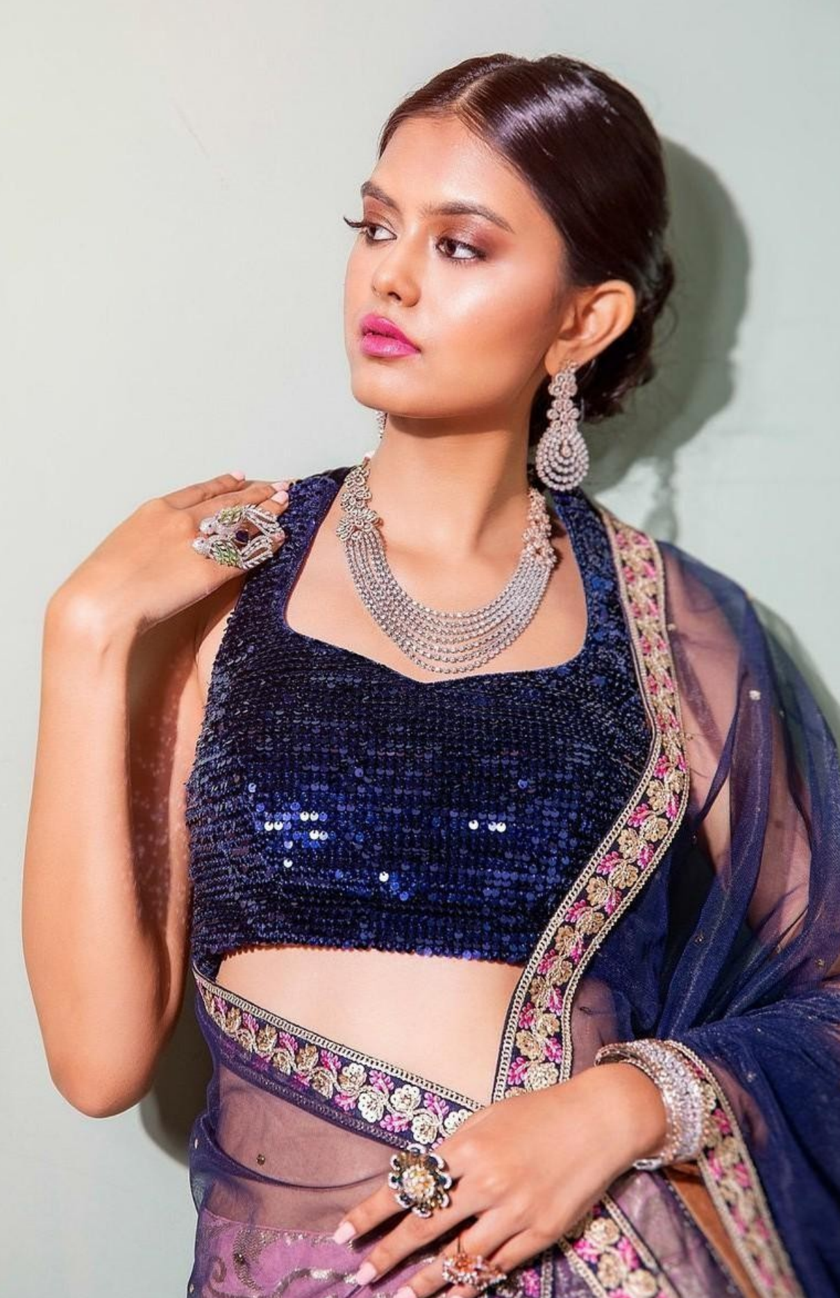 Celebrity wearing Shri PR Jewels